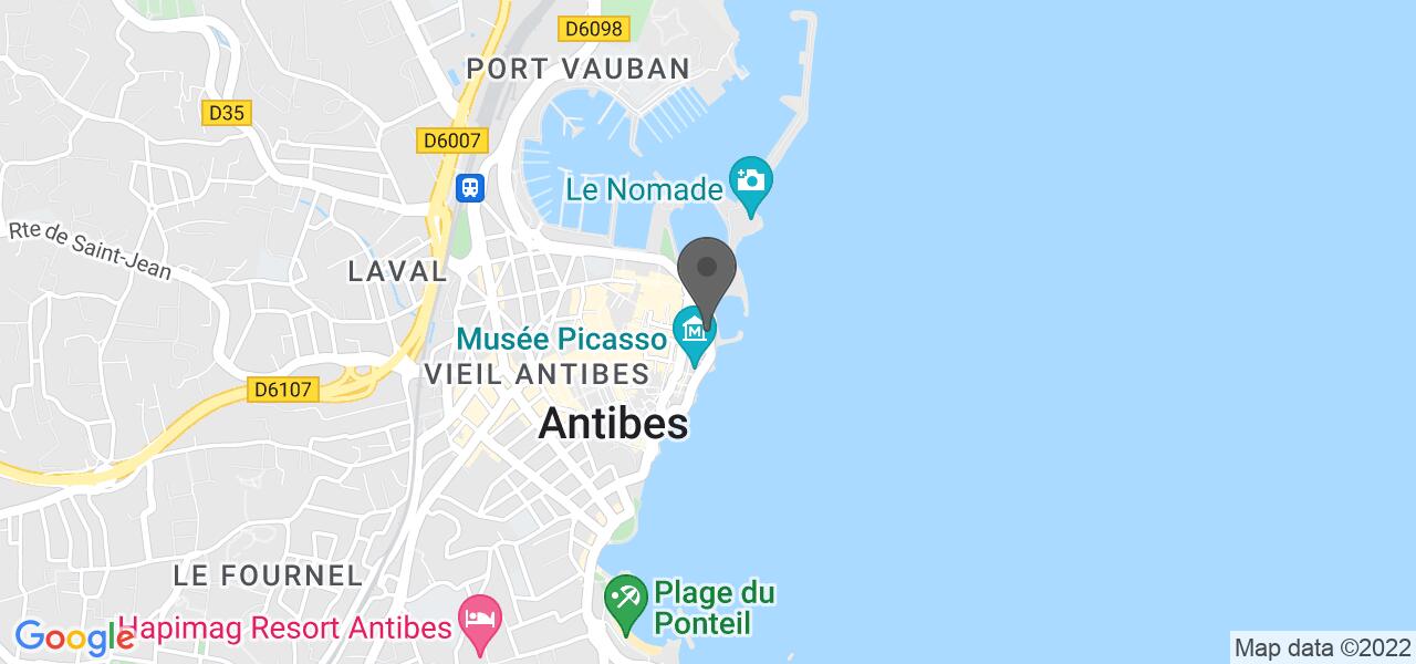 Plan d'accès — Le Figuier de Saint-Esprit