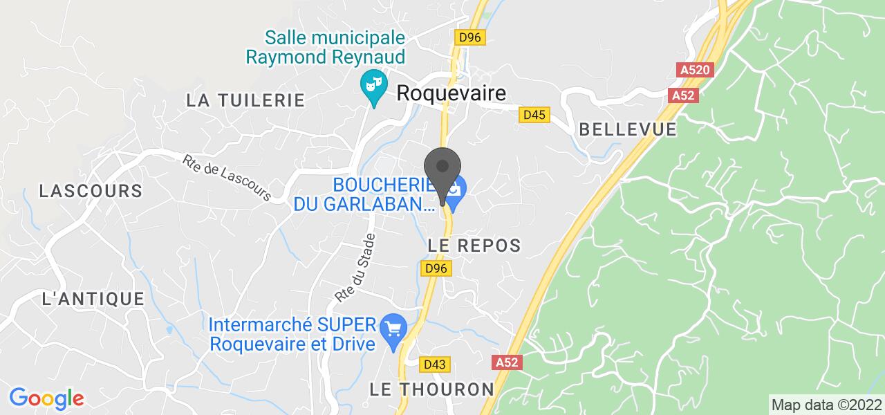 Plan d'accès — L'Origan