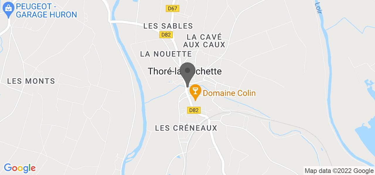 Routekaart — HOTEL DU PONT