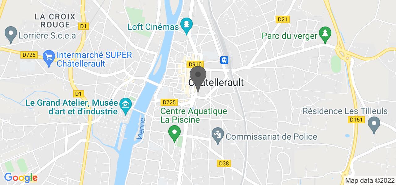 Plan d'accès — le Merle Moqueur