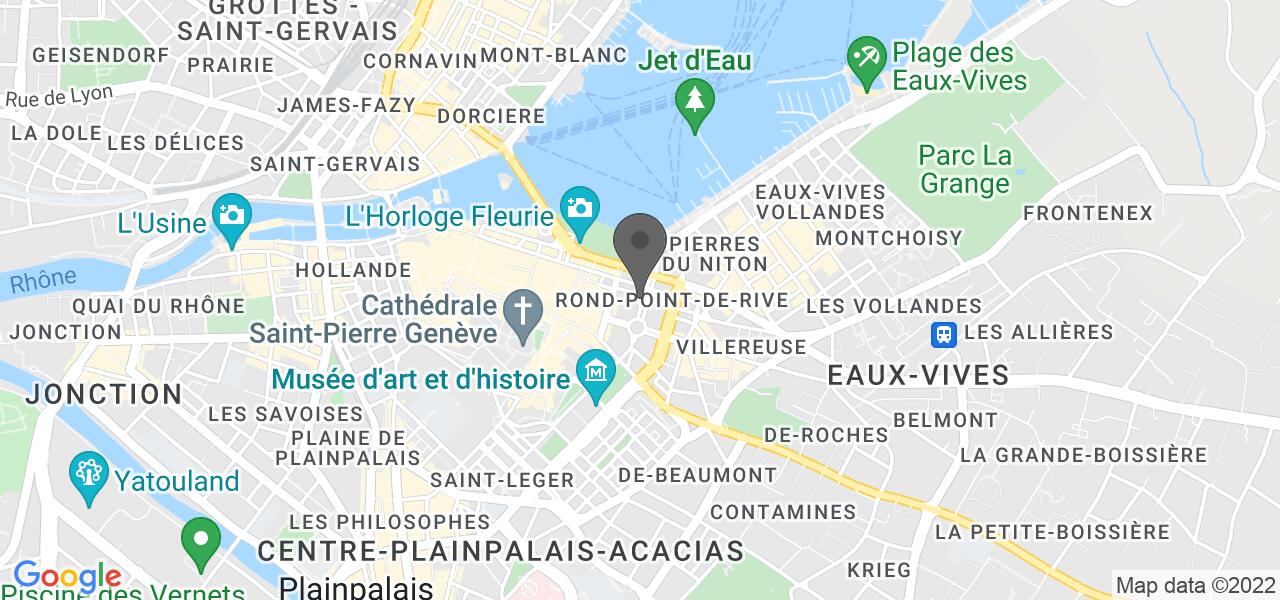 Схема проезда — Le Relais de l'Entrecôte