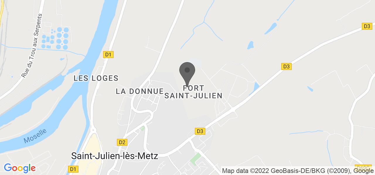 Plan d'accès — Restaurant du Fort