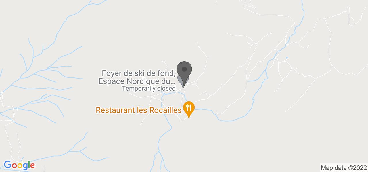 Anfahrtsplan — Chalet Refuge de Cenise