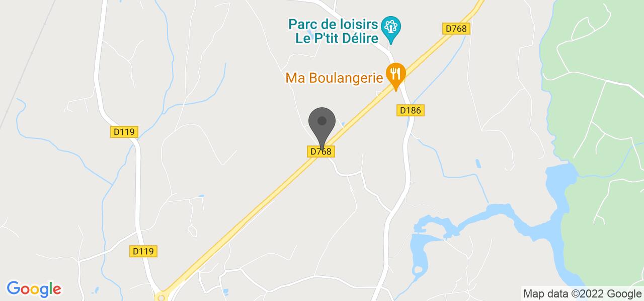 Plan d'accès — La forge de kergroix