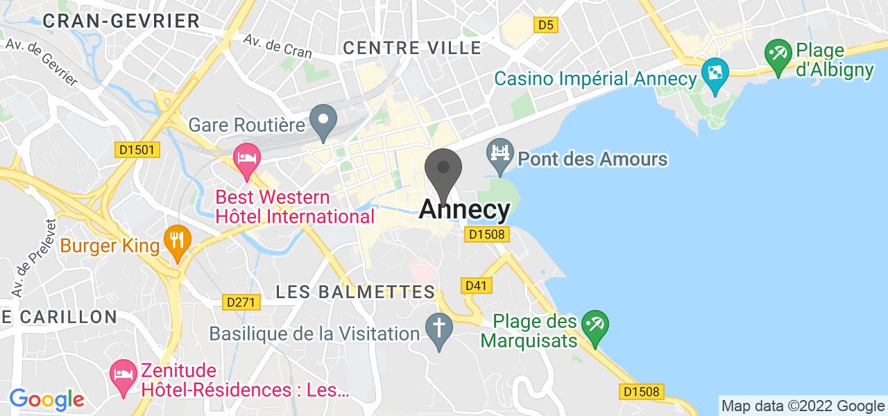Mapa de acceso — Savoie Bar