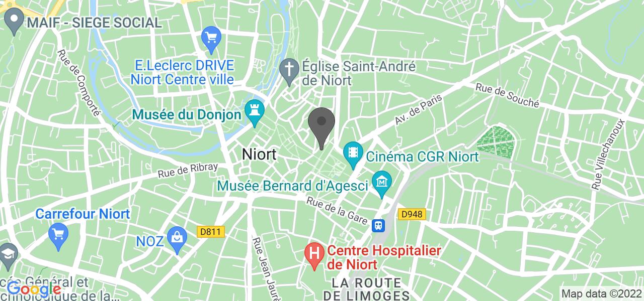 Plan d'accès — Le Bistrot Du Boucher