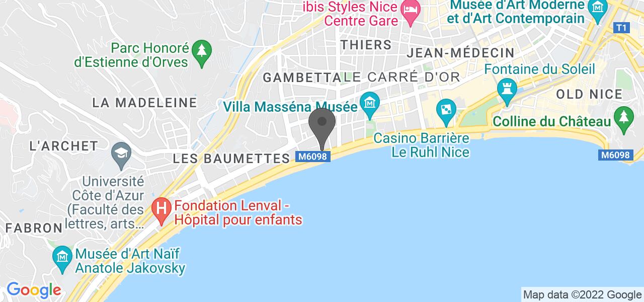 Mapa de acceso — Les Jardins du Capitole