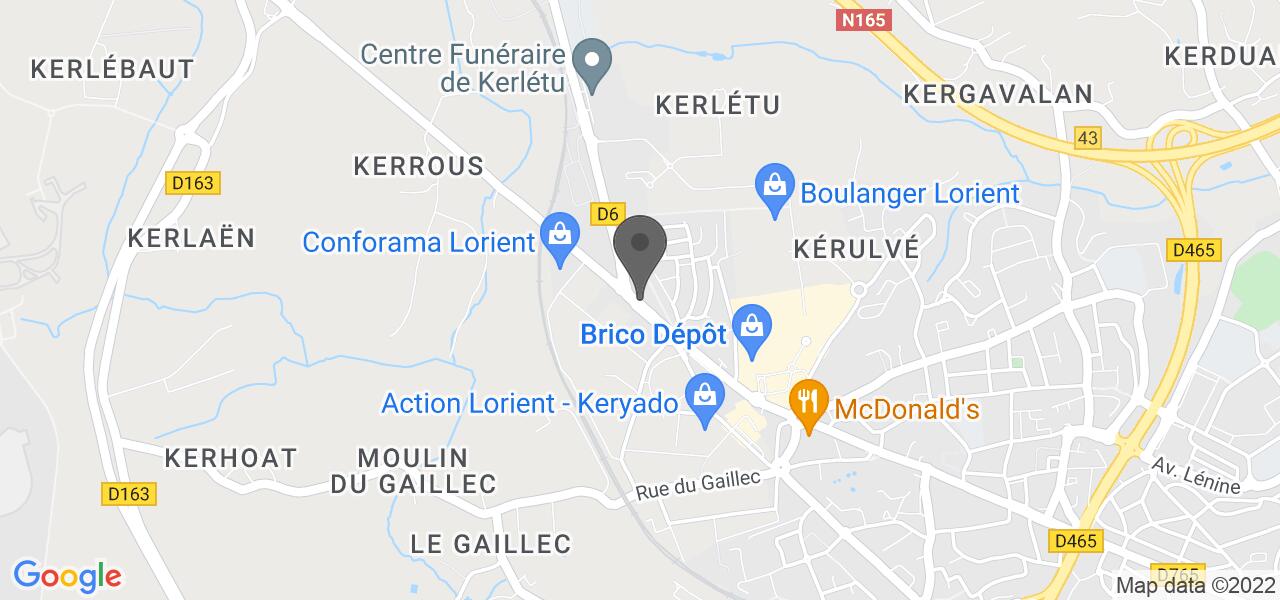 Plan d'accès — Au Bistrot Gourmand