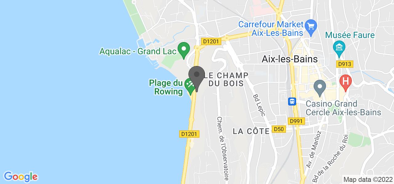 Plan d'accès — Le Chalet du Coucou