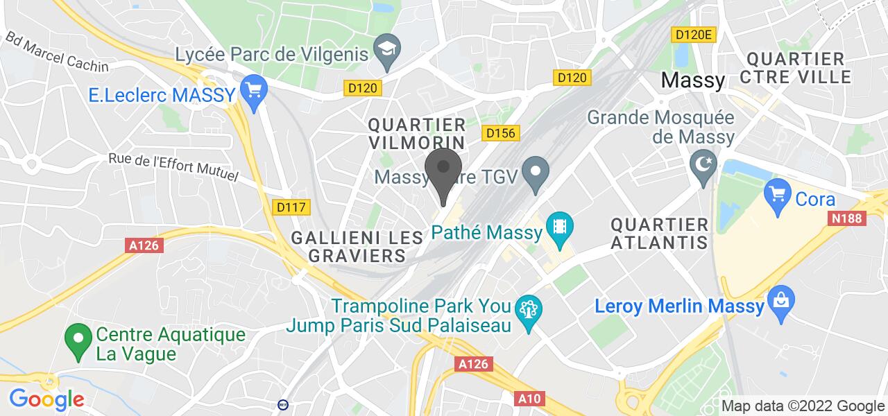 Plan d'accès — O’Tacos Massy