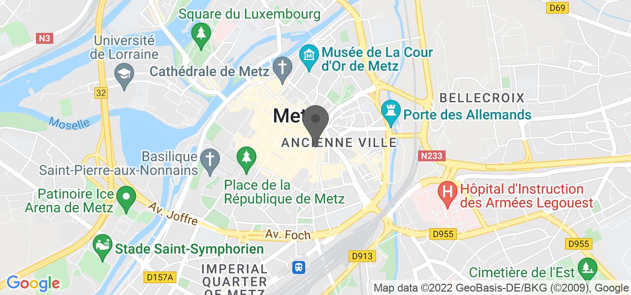 Plan d'accès — Maison Baci
