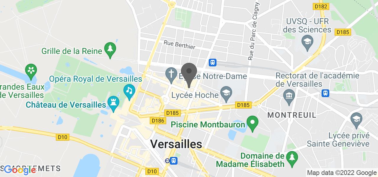 Mapa de acceso — Crêperie du Marché