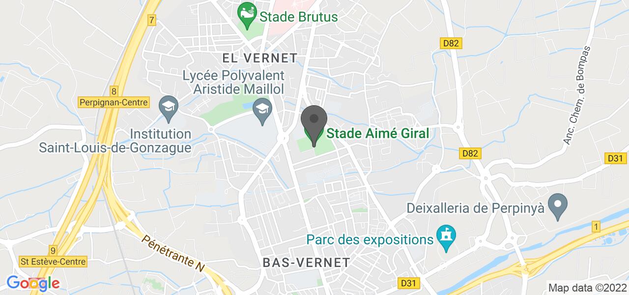 Plan d'accès — Le Bistrot du Stade