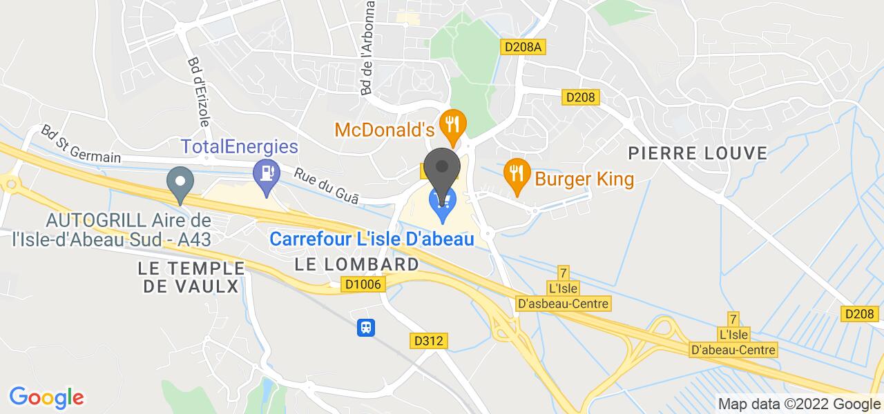 Plan d'accès — Brasserie La Paix