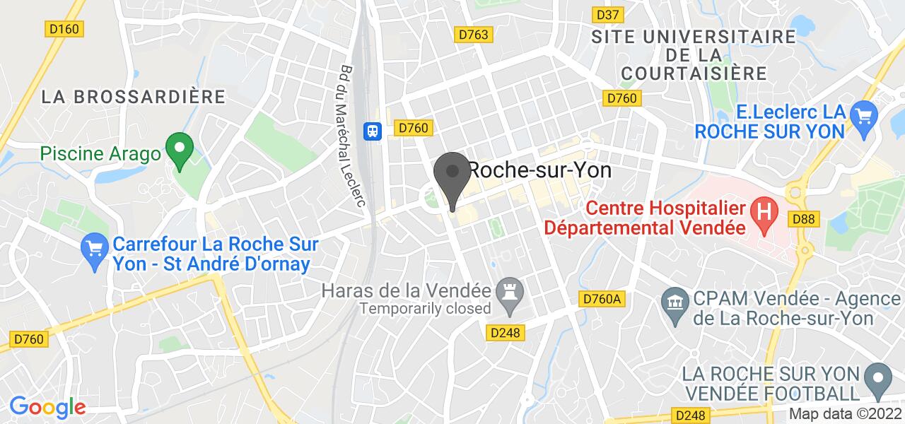 Plan d'accès — Bistro Yonnais