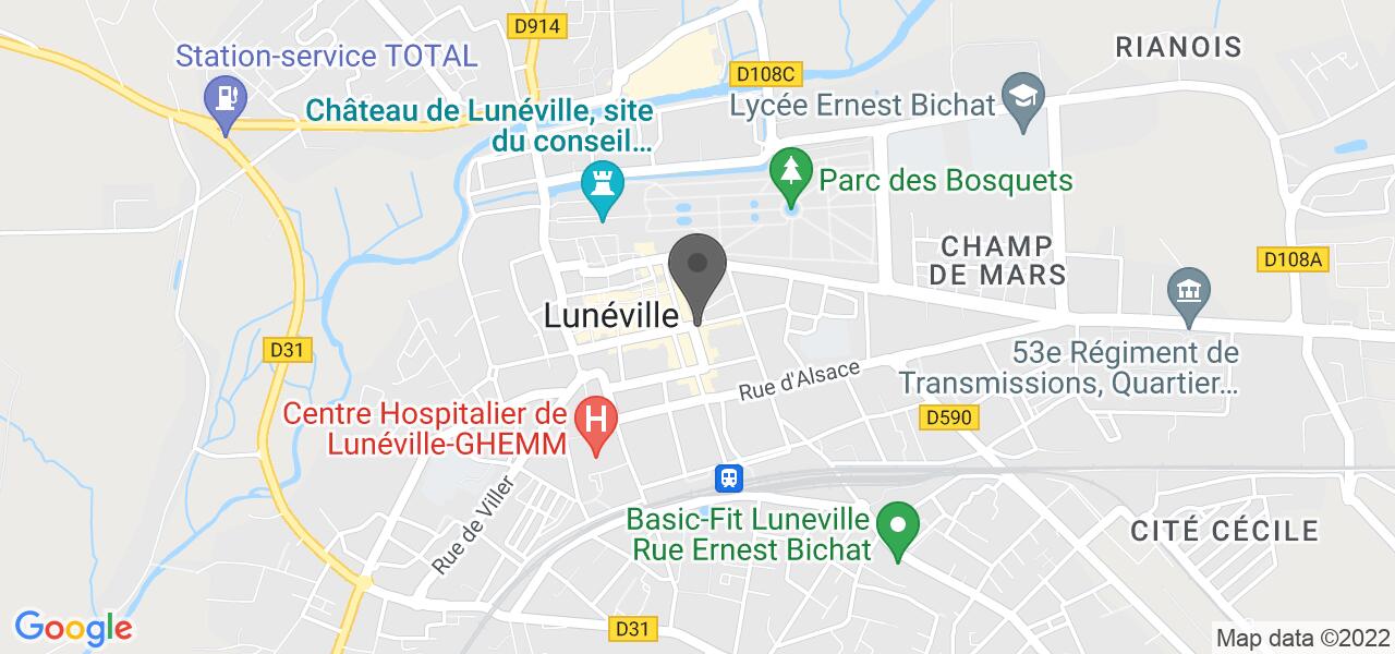 Plan d'accès — Le floreal
