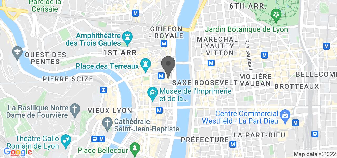Plan d'accès — Les Fils À Maman Lyon