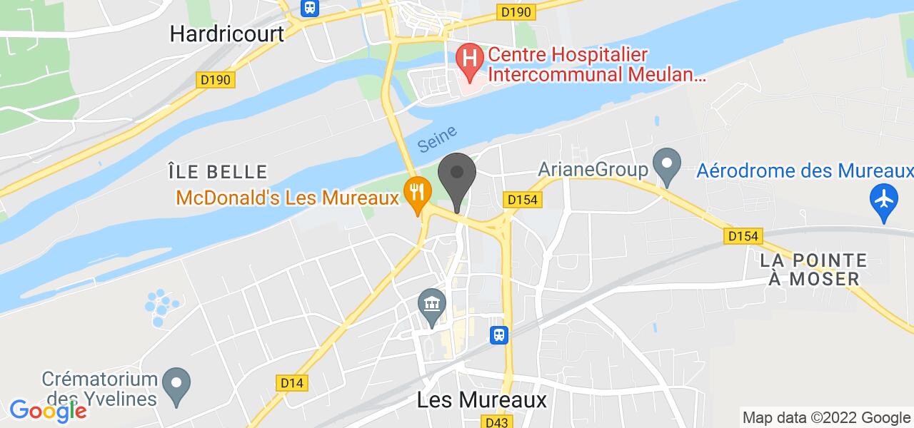 Plan d'accès — Sushi Les Mureaux