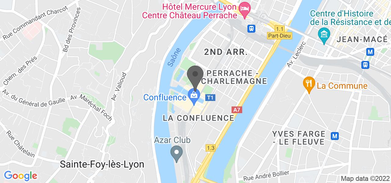 Plan d'accès — Burger & Wine