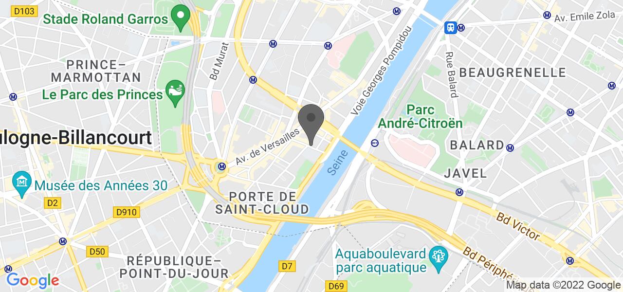 Mapa de acesso — Vin et Marée Murat 