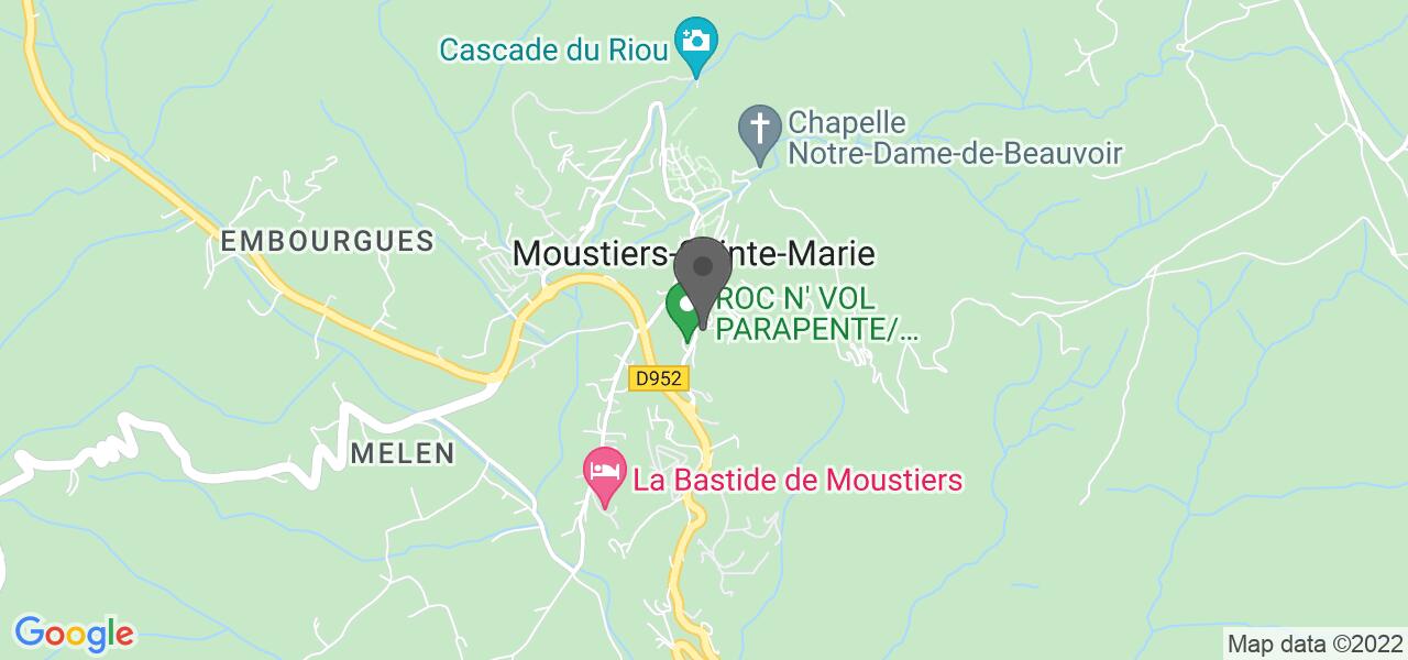 Mappa di accesso — La bonne auberge