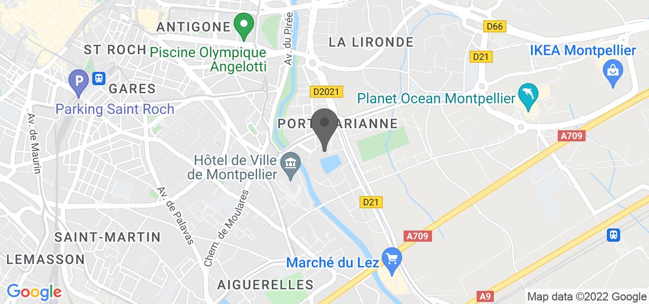 Plan d'accès — Trinquefougasse O’Sud