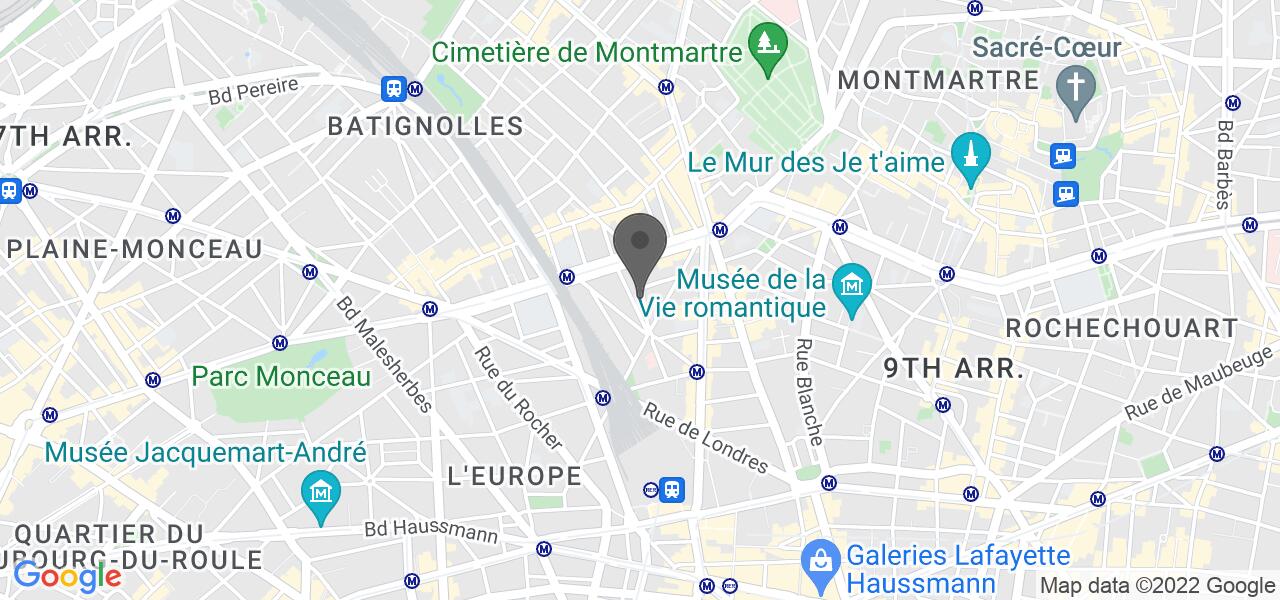 Plan d'accès — Chez Hu