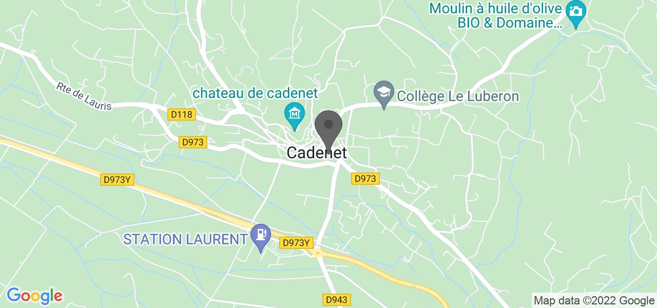 Anfahrtsplan — Cadenet Sushi