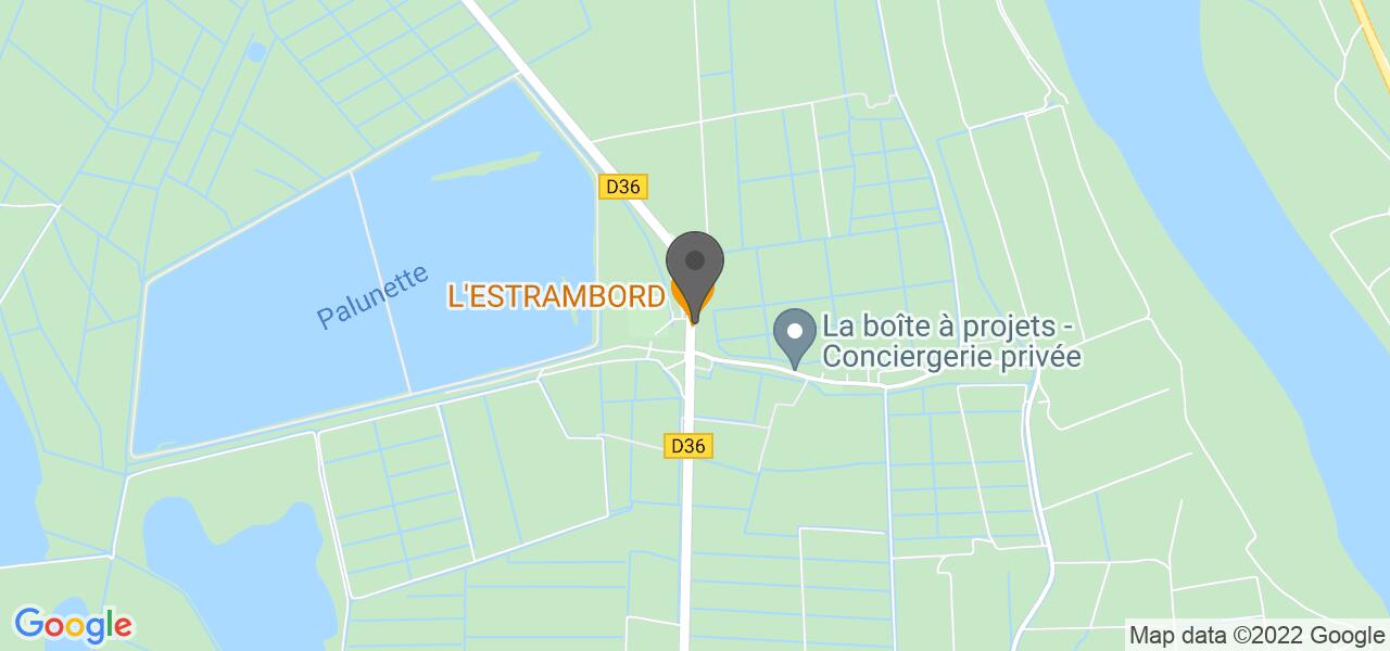Plan d'accès — L'estrambord