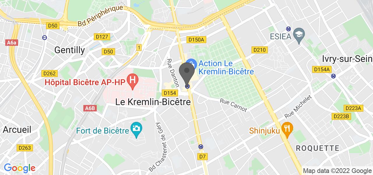 Access map — Le Constantinople