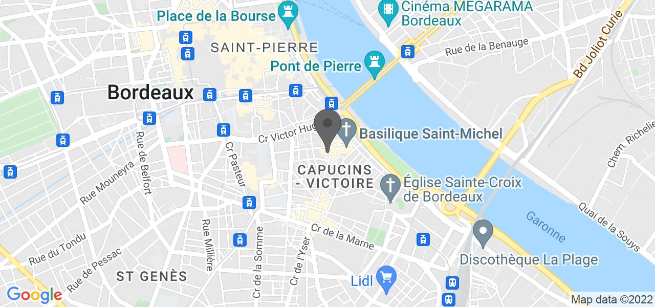 Mappa di accesso — Meson La Venta