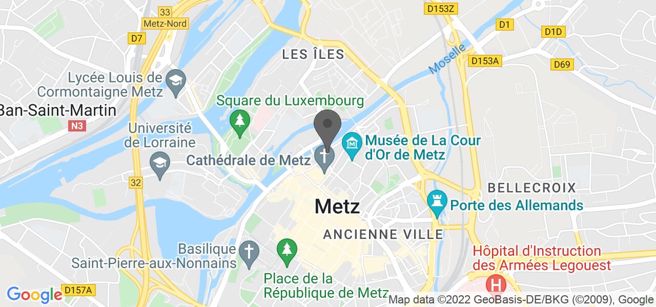 Plan d'accès — A la ville de lyon