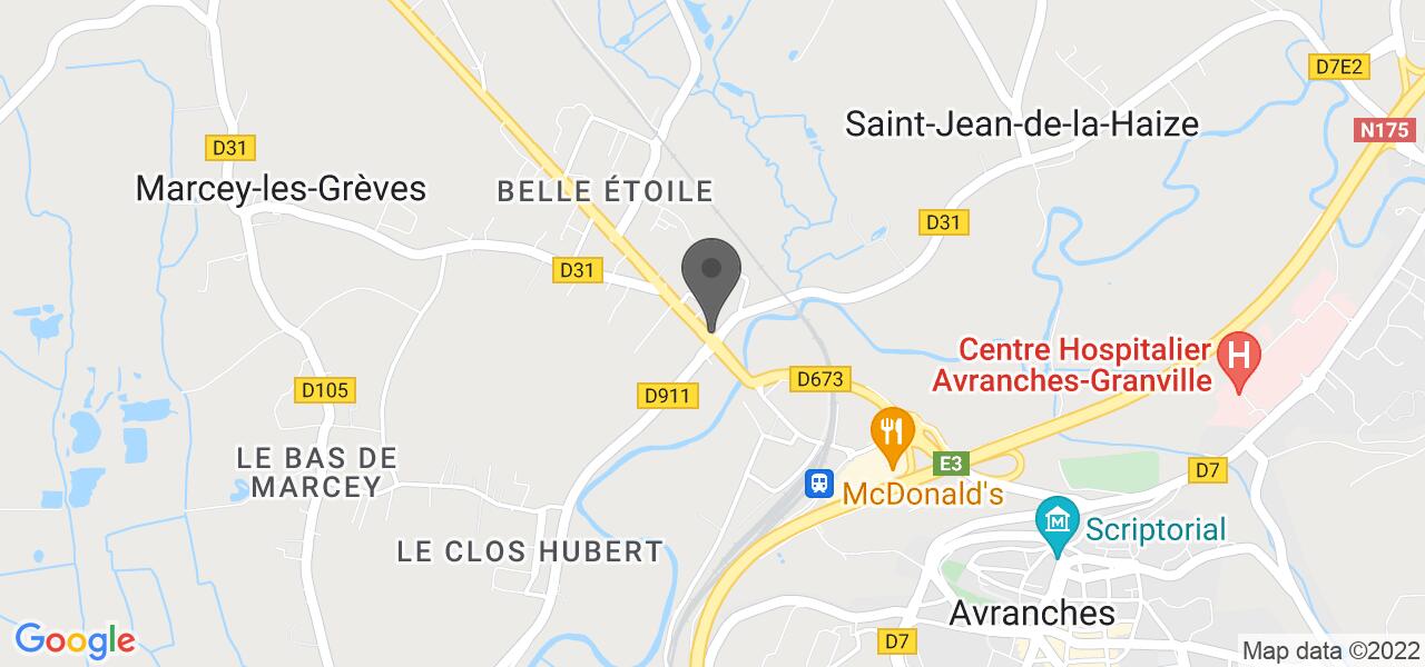 Plan d'accès — L'appontement 