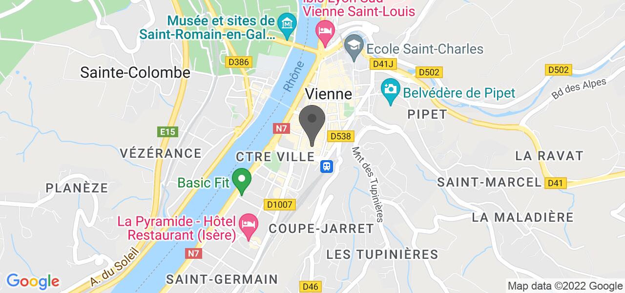 Plan d'accès — Le Provence