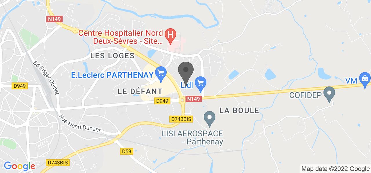 Plan d'accès — Panda Wok