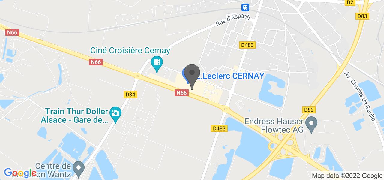 Plan d'accès — Crescendo restaurant