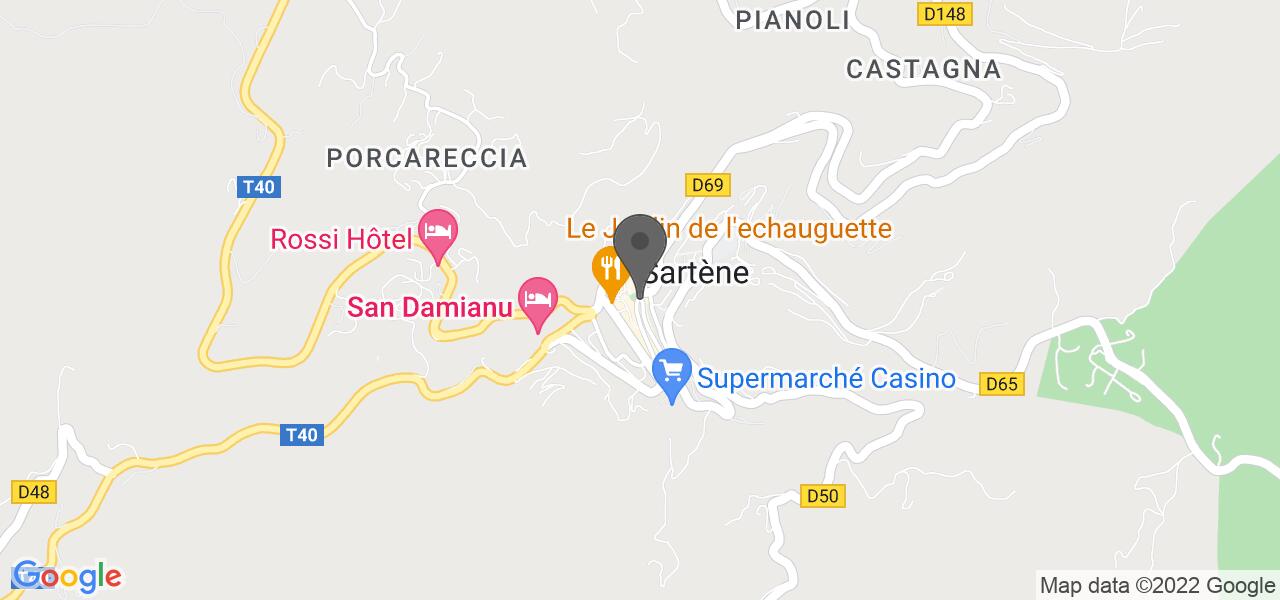 Plan d'accès — Café des amis