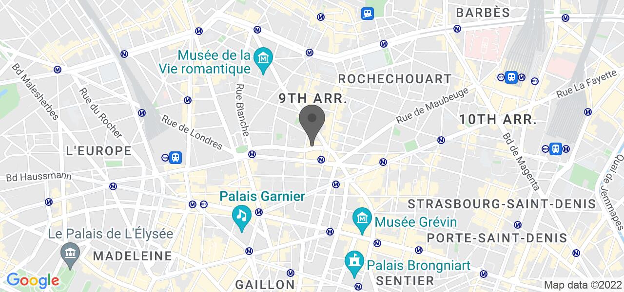 Plan d'accès — Le Bouclier de Bacchus