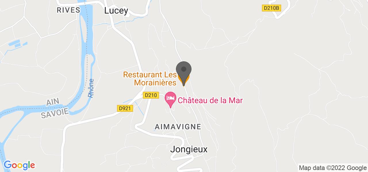 Plan d'accès — Les Morainières