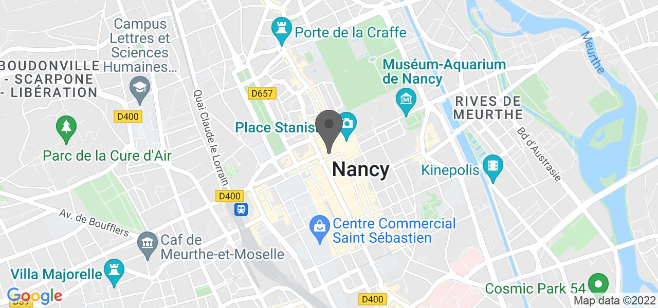 Mapa de acesso — La Puce à l'Oreille