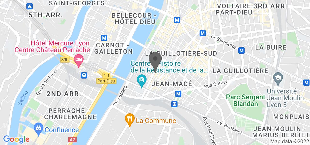 Access map — Barcandier
