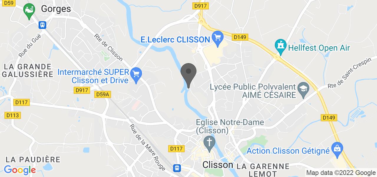 Plan d'accès — LA CASCADE