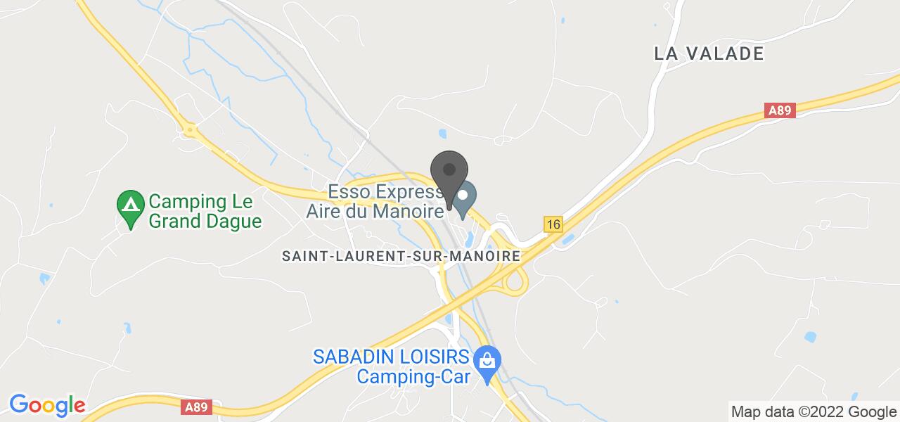 Plan d'accès — Aire de Manoire - Arche & Philéas