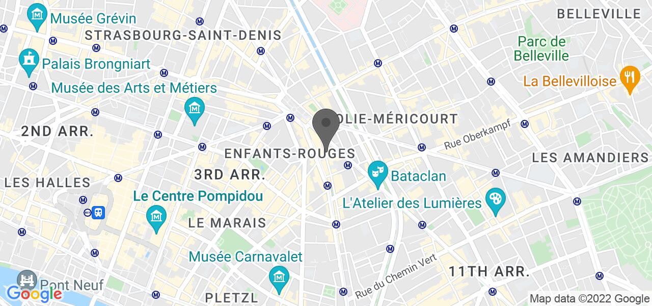 Plan d'accès — Wild & The Moon Amelot