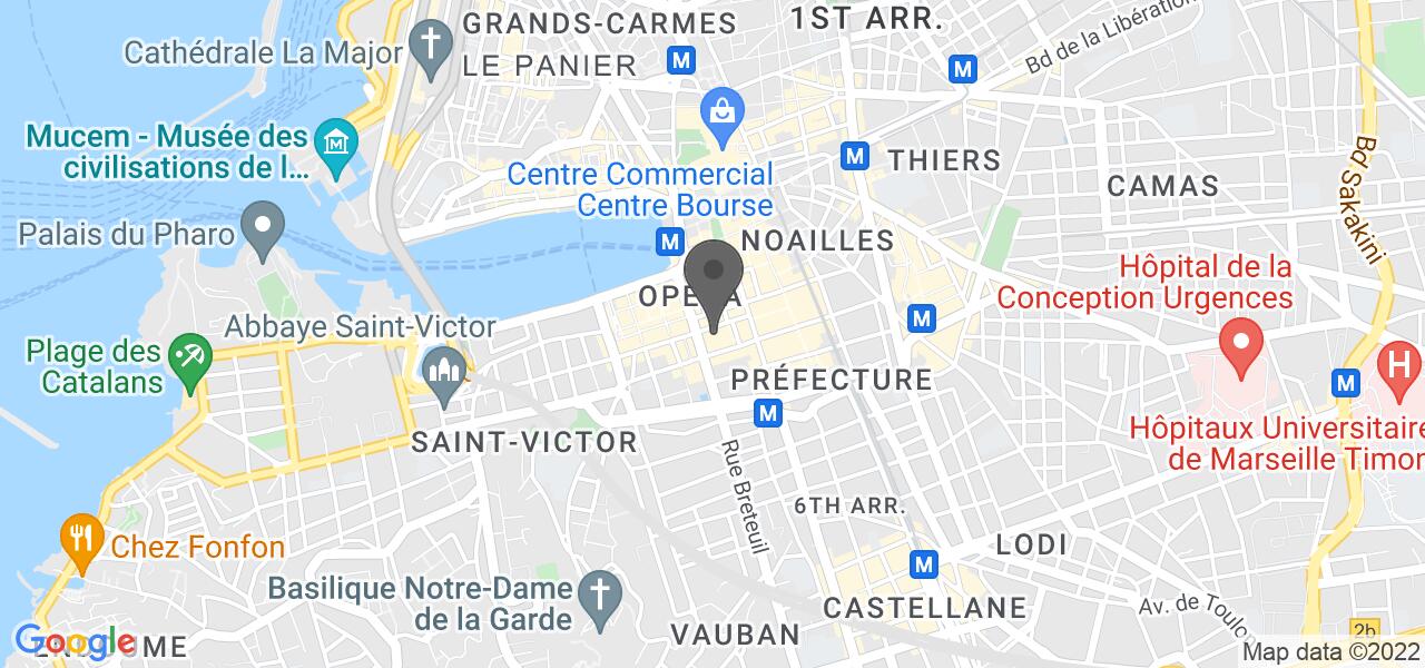Plan d'accès — Pastis & Olives