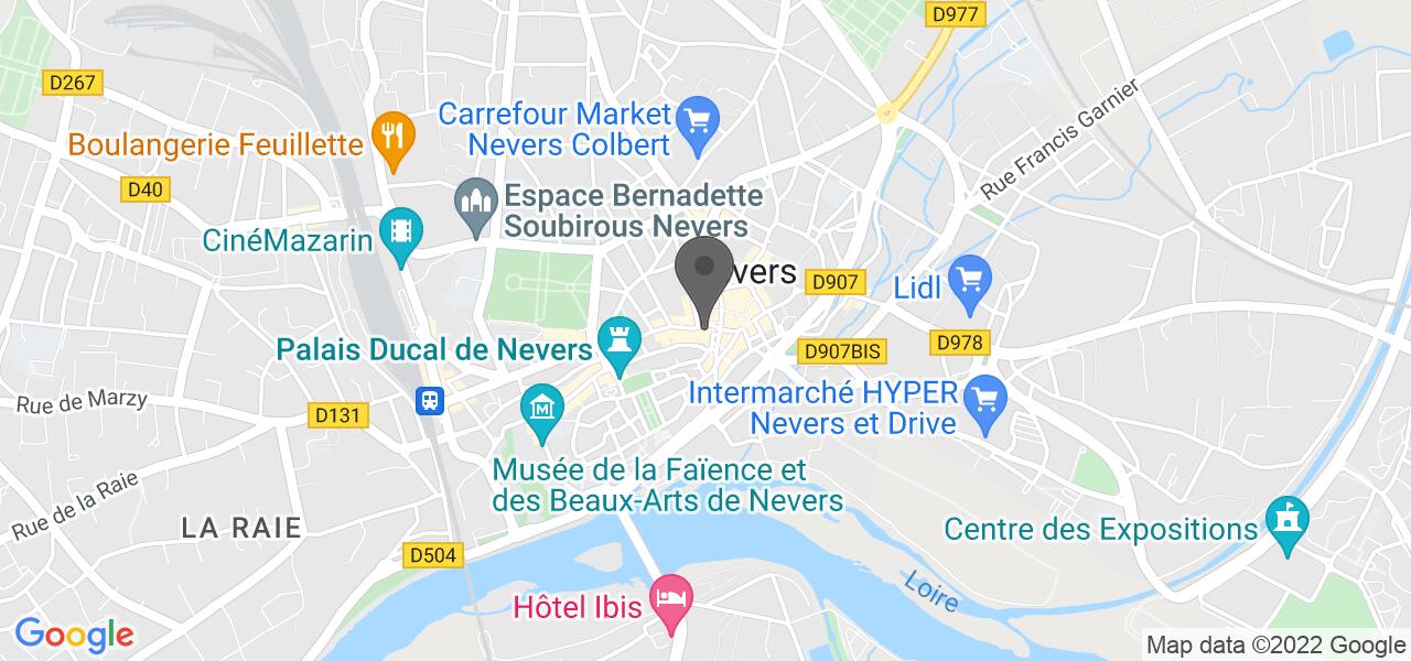 Anfahrtsplan — Comptoir Saint-Sébastien