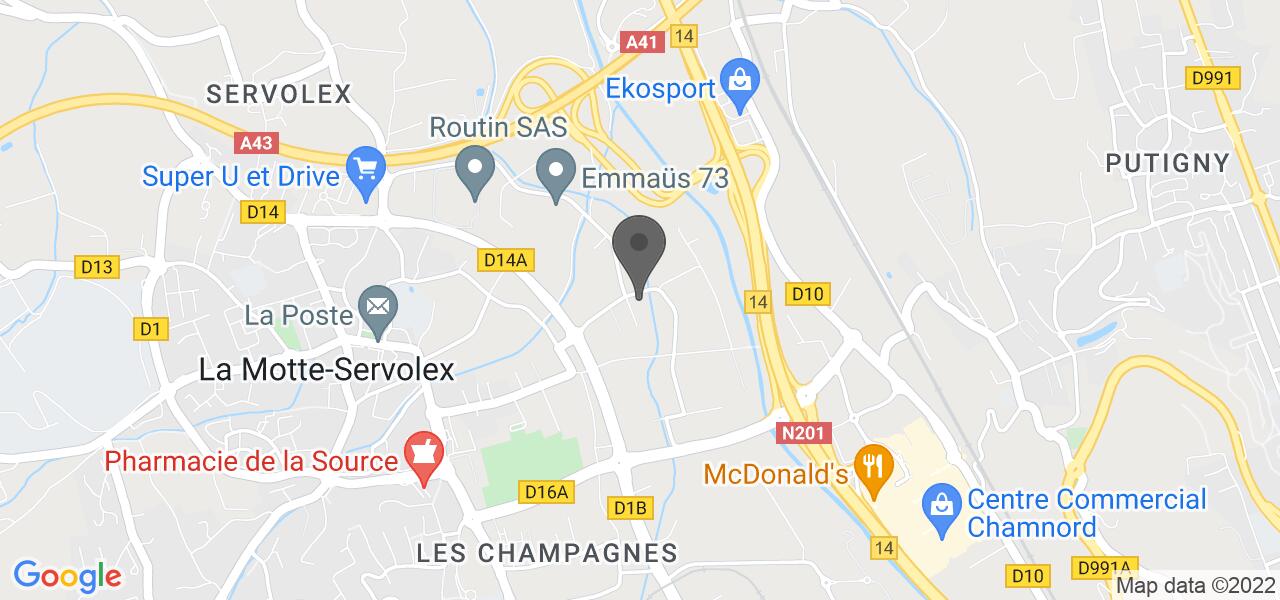 Access map — Chez Duch