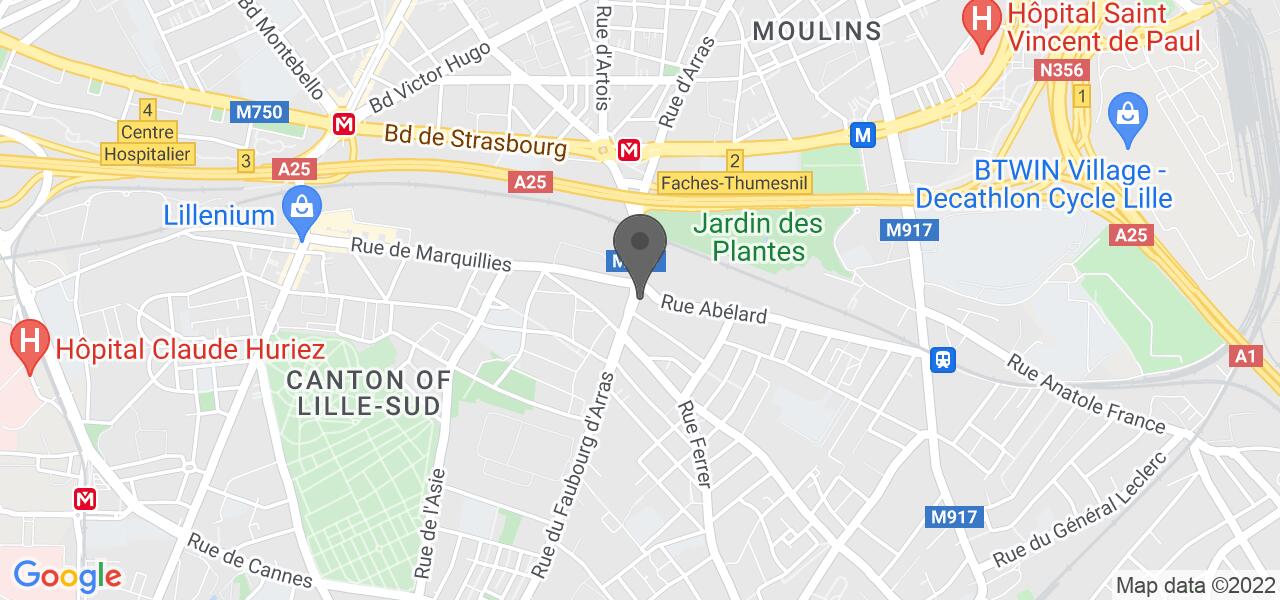 Access map — Les Artisans