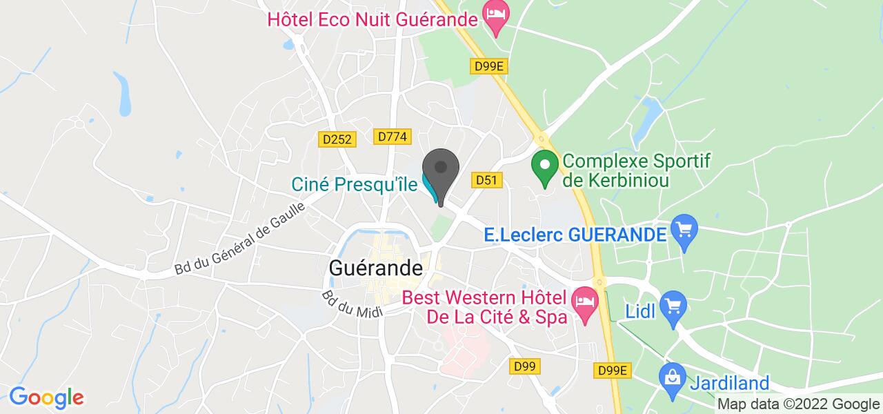 Plan d'accès — DA ETTO Pizza & Pasta