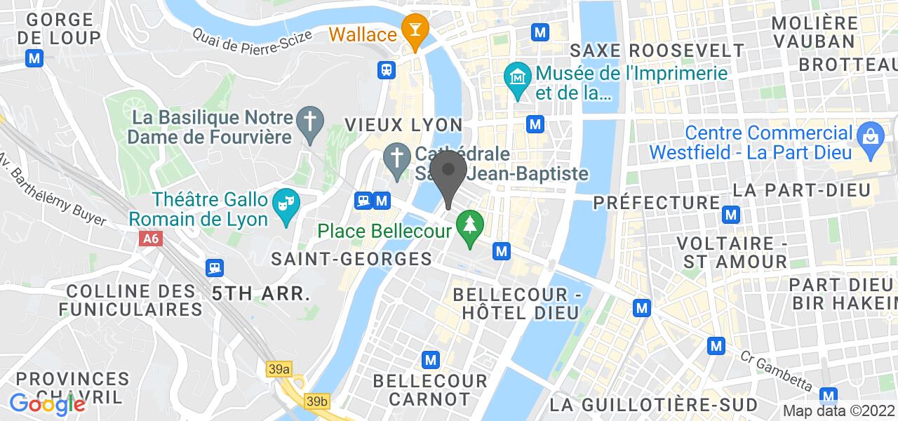 Access map — Café Comptoir chez Léa
